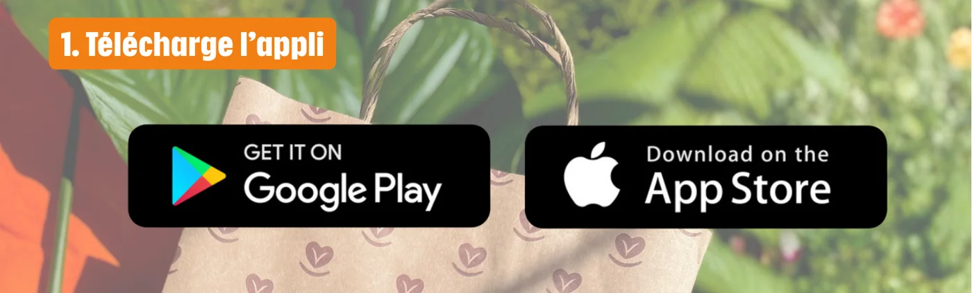 Étape 1 : télécharge l’appli sur les stores